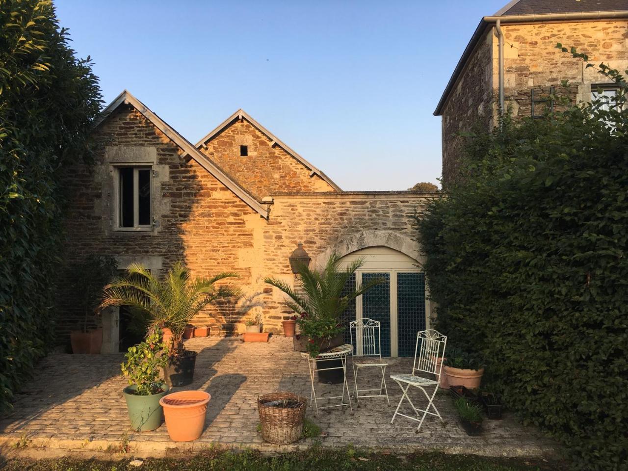 Manoir De La Riviere Saint-Louet-sur-Seulles Exterior foto